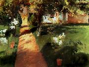 Jean-Franc Millet Garden oil painting reproduction